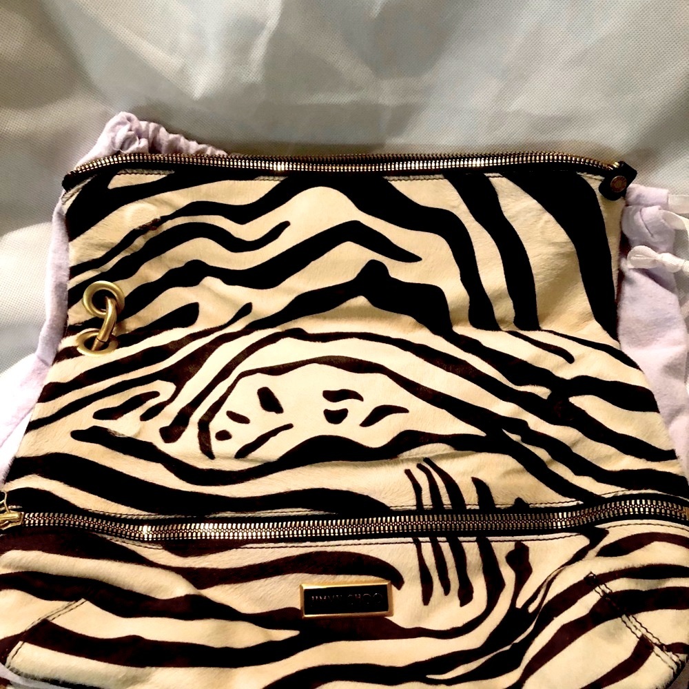 Jimmy Choo Zebra Clutch - image 4